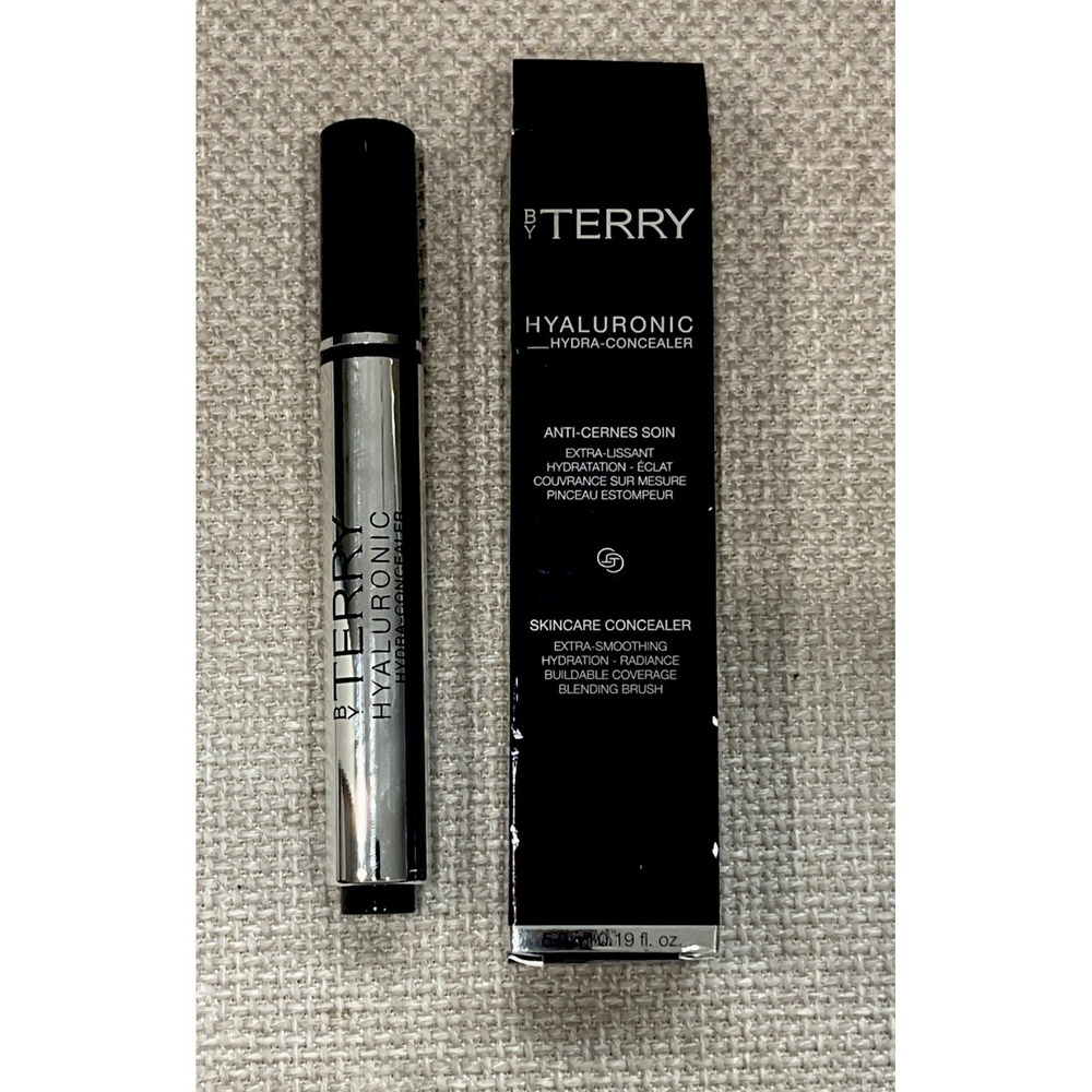 BY TERRY Hyaluronic Hydra Concealer 600 DARK Skincare Face .19‎ fl oz NEW In Box